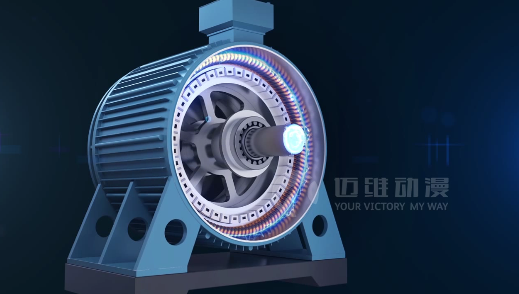 智能永磁電機(jī)產(chǎn)品演示三維動(dòng)畫 智能永磁電機(jī)產(chǎn)品演示三維動(dòng)畫