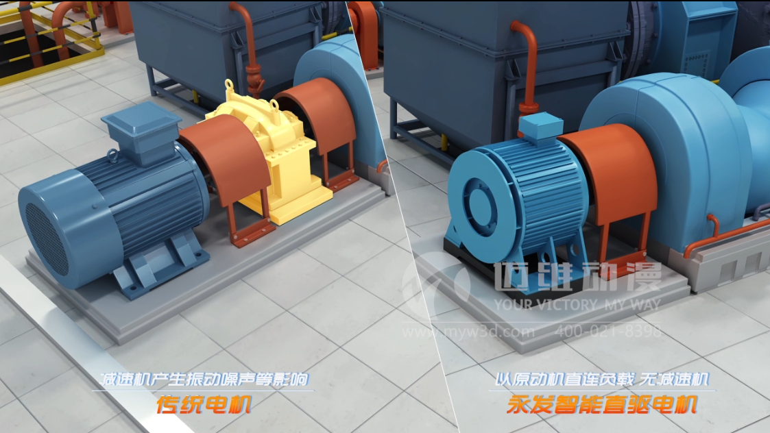 智能永磁電機(jī)產(chǎn)品演示三維動(dòng)畫 智能永磁電機(jī)產(chǎn)品演示三維動(dòng)畫