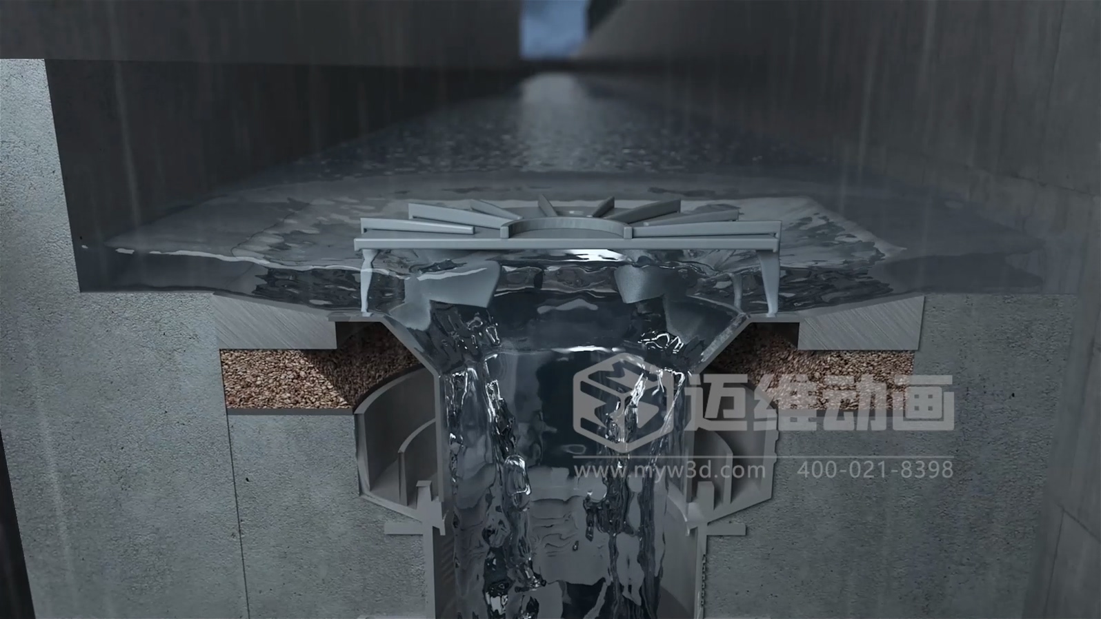 傳統(tǒng)營(yíng)銷已 Out！三維動(dòng)畫助力虹吸雨水管道系統(tǒng)強(qiáng)勢(shì)出圈，秒變吸睛爆款(圖2)