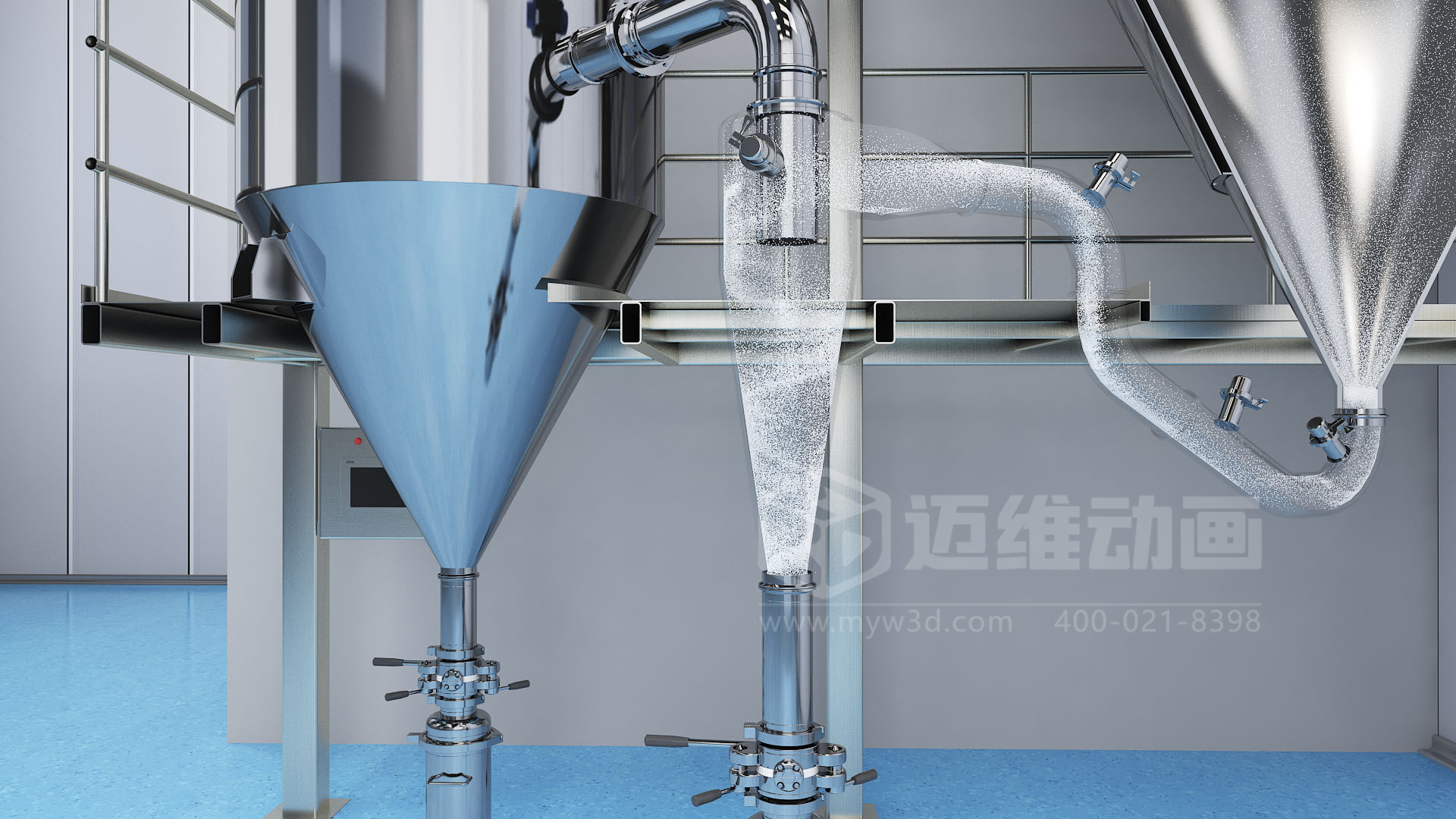 當干燥設(shè)備遇到機械三維動畫，會碰撞出怎樣的【震撼】視覺盛宴！(圖1)